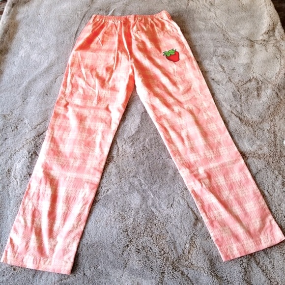 Y2K Strawberry shortcake pants size M NWT - Picture 4 of 12